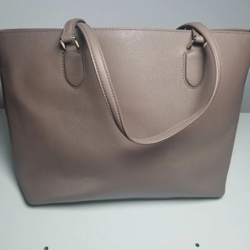 Kate Spade Women's Laurel Way Reese Satchel Taupe Large Bag